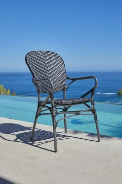 Stapelstoel SAKSBORG grijs