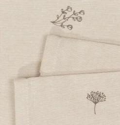 Stoffen servet ENGFIOL 40x40 2 stuks beige/grijs