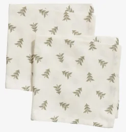 Stoffen servet MYLING 40x40 wit 2 stuks