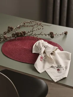 Stoffen servet NELLIKE 40x40 naturel 2 stuks