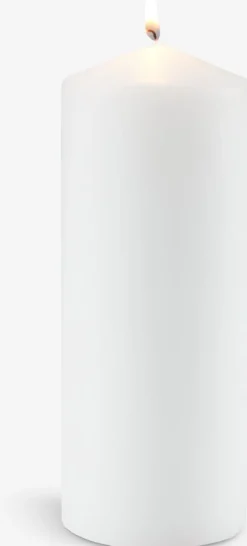 Stompkaars TORALF Ø8xH20cm wit