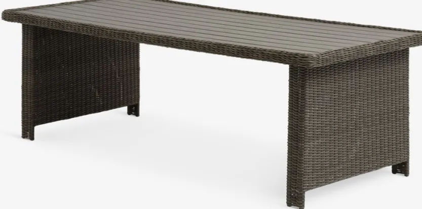 Tafel GAMMELBY B100xL225 grijs