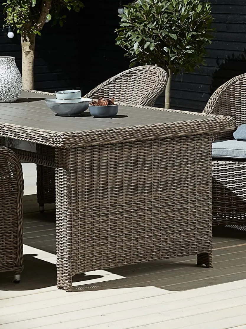 Tafel GAMMELBY B100xL225 grijs