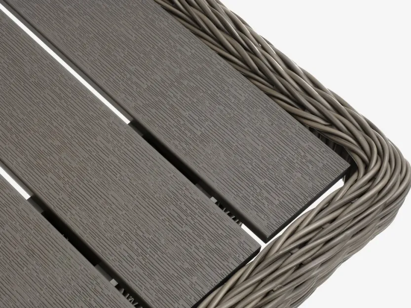 Tafel GAMMELBY B100xL225 grijs