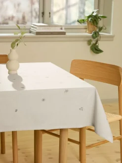 Tafelkleed ENGFIOL 140x240 beige/grijs