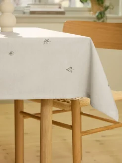 Tafelkleed ENGFIOL 140x240 beige/grijs