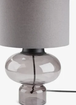 Tafellamp EDMUND Ø25xH35cm grijs