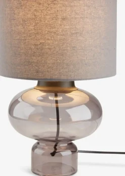 Tafellamp EDMUND Ø25xH35cm grijs