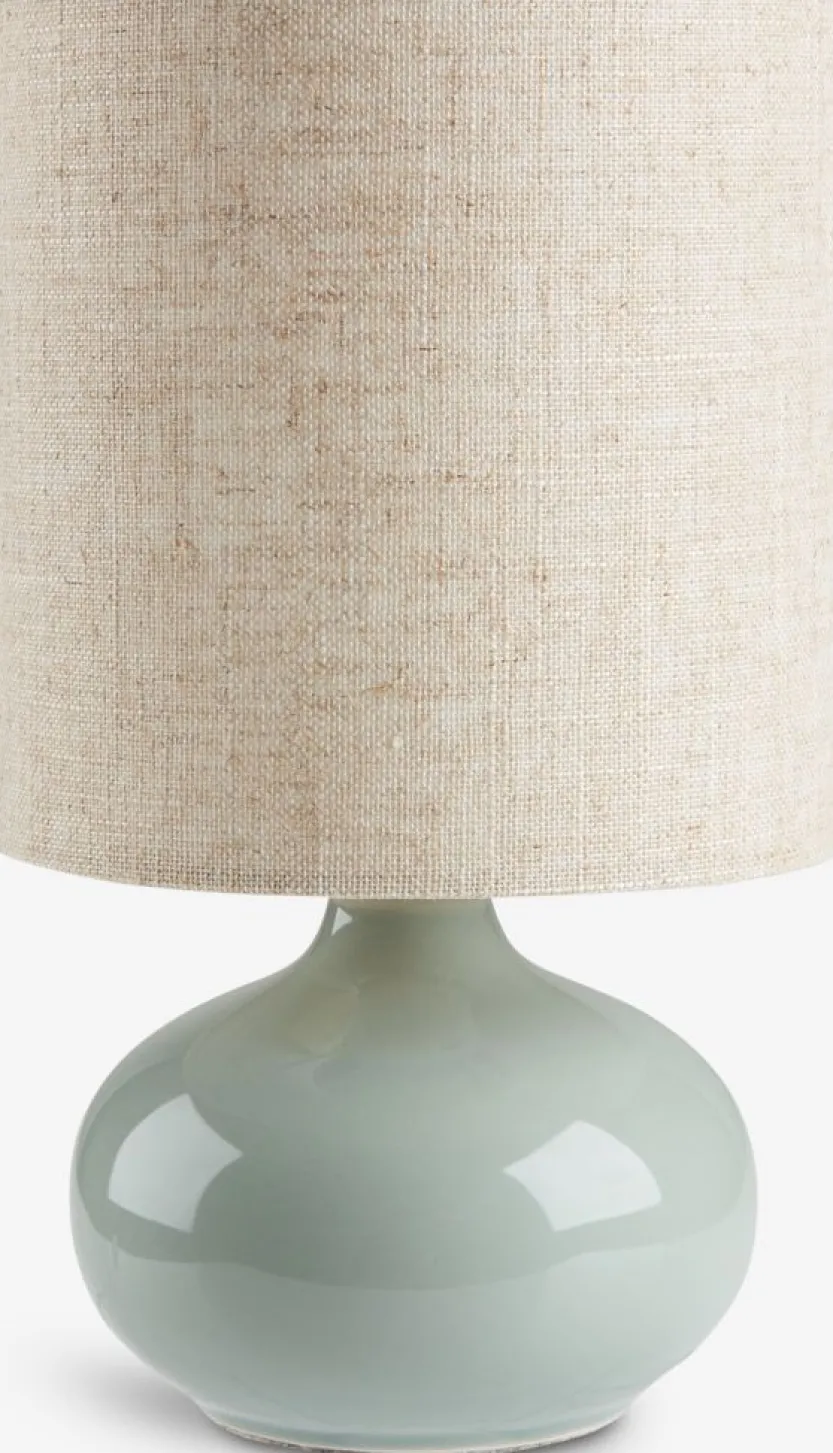 Tafellamp EIVIN Ø15xH25cm porcelein