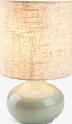 Tafellamp EIVIN Ø15xH25cm porcelein