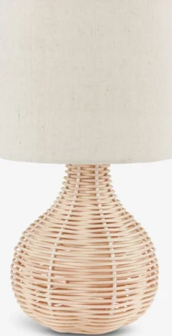 Tafellamp HELMER Ø17xH32cm naturel