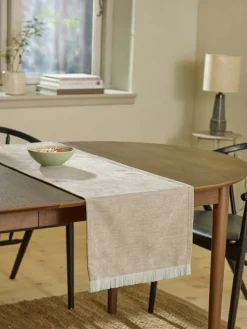 Tafelloper BRUNELLE 40x150 beige