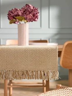 Tafelloper ULLVIER 38x150 naturel/beige