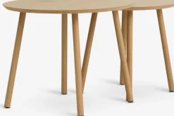 Tafelset MUNKEBO Ø55/Ø45 eiken kleur 2 stuks