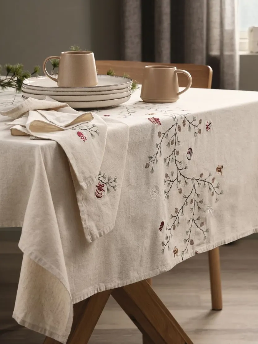 Tafelzeil NELLIKE 140x240 naturel