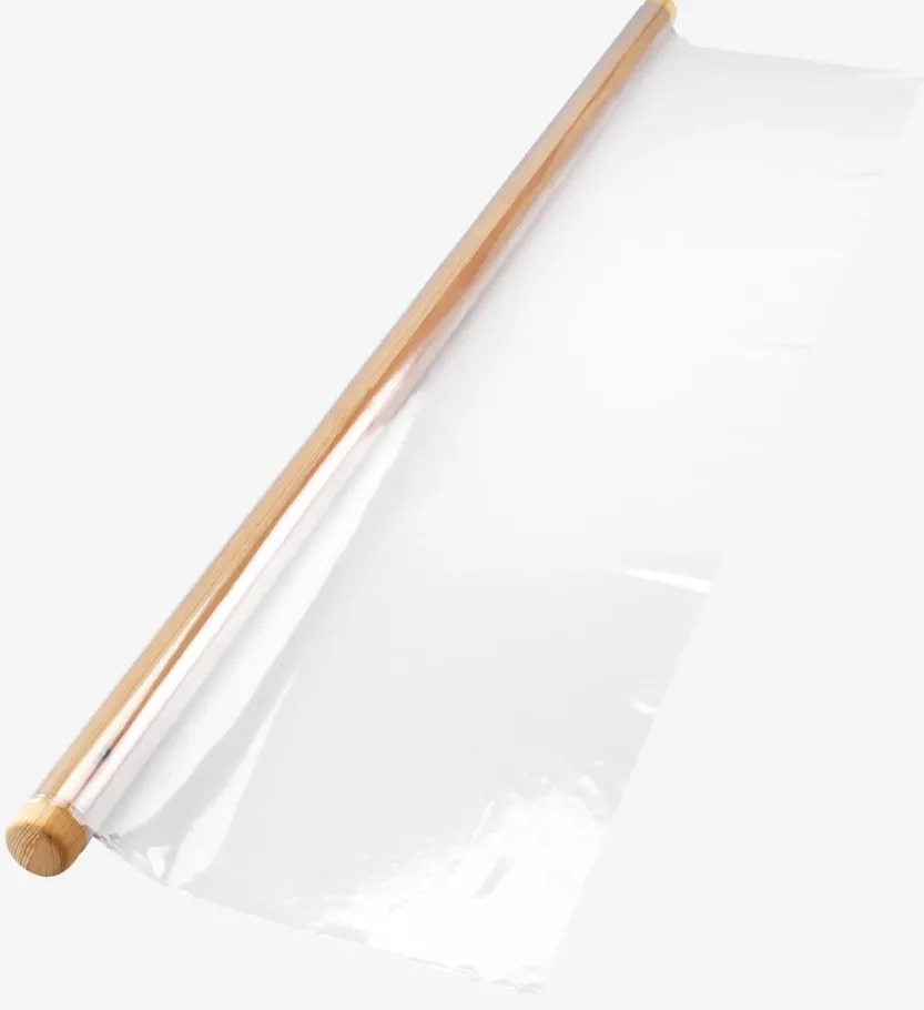 Tafelzeil vinyl MYRRAPP 140 cm transparant