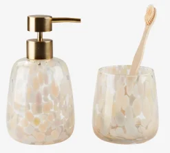 Tandenborstelhouder EDSBRO handgemaakt glas