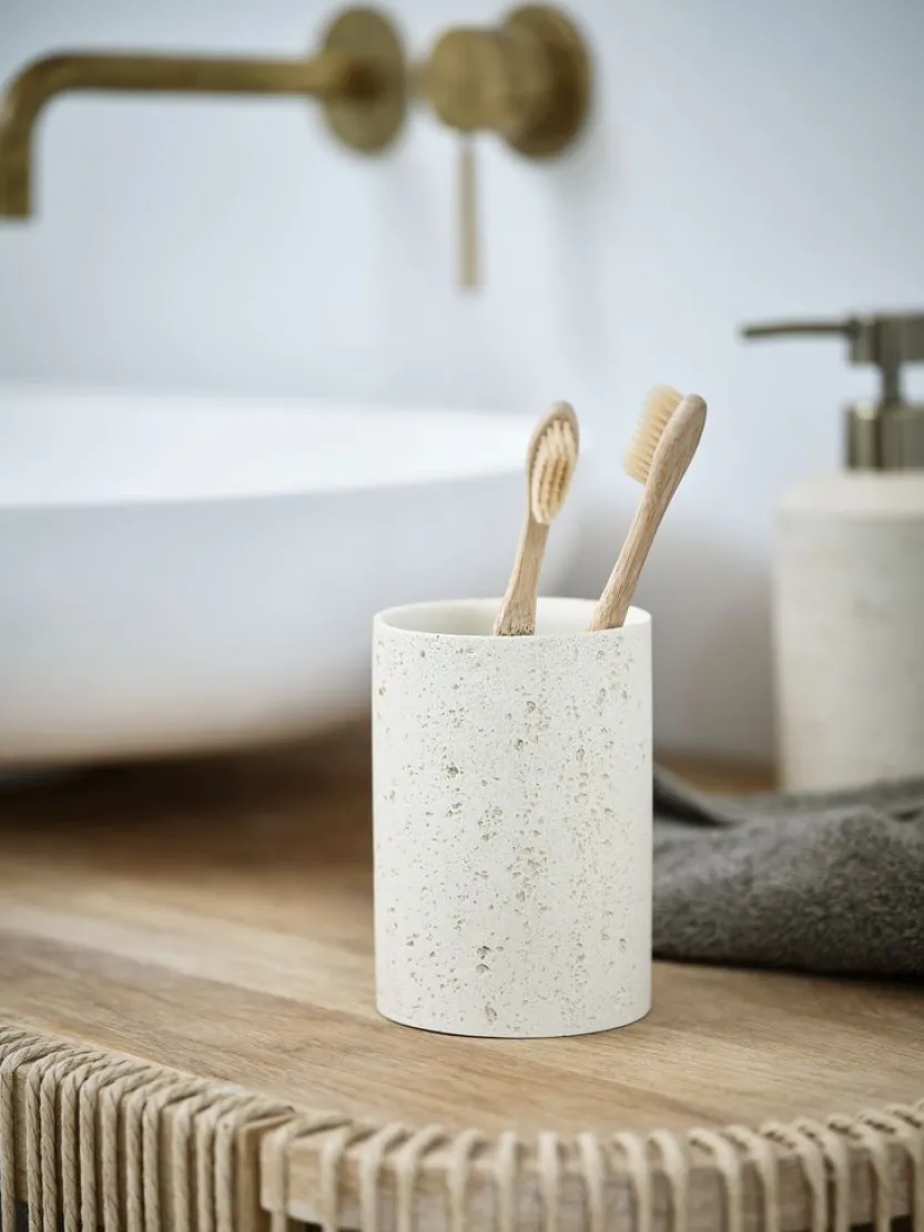 Tandenborstelhouder TORUP beige steen