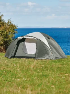 Tent LAMMEFJORD 4 personen olijf/grijs