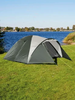 Tent LAMMEFJORD 4 personen olijf/grijs