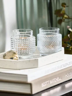 Theelichthouder ARN Ø7xH8cm assorti