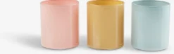 Theelichthouder MATS Ø6xH7 cm assorti