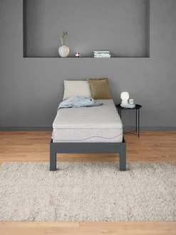 Topmatras 80x200 GOLD T65 lichtgrijs