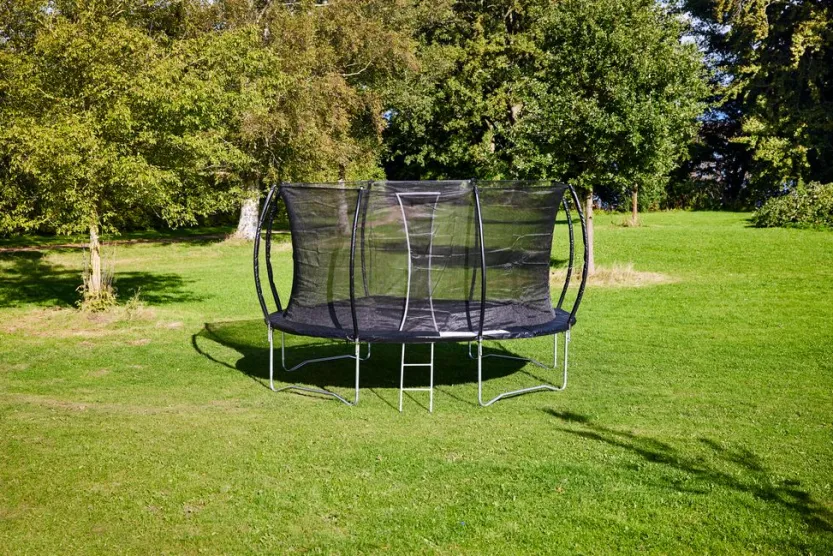 Trampoline FALK Ø426 met veiligheidsnet zwart