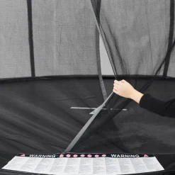 Trampoline FALK Ø426 met veiligheidsnet zwart