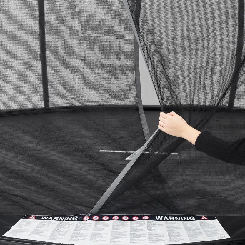 Trampoline FALK Ø426 met veiligheidsnet zwart