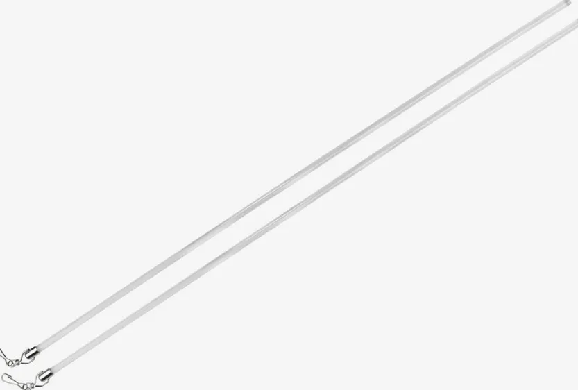 Trekstang voor gordijn 75cm 2stk/pk