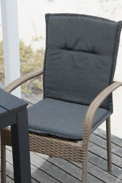 Tuinkussen GUDHJEM donkergrijs