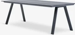 Tuintafel FAUSING B100xL220 zwart