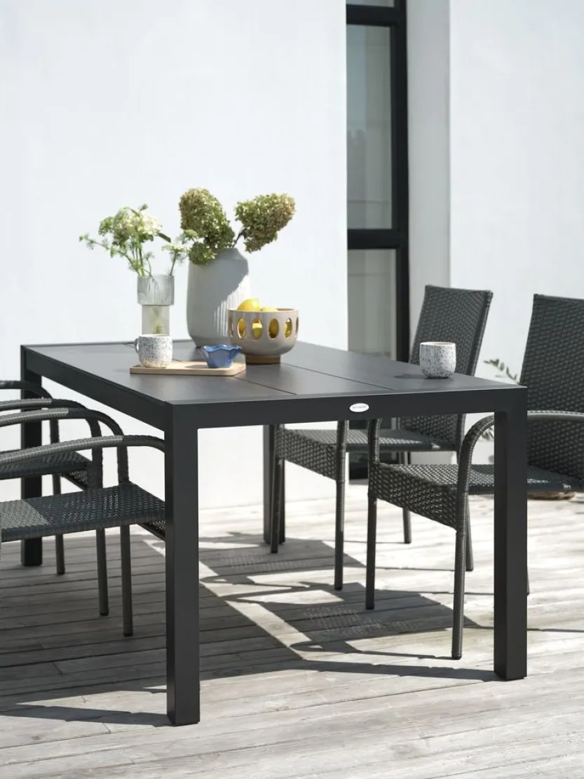 Tuintafel HAGEN B92xL160 grijs