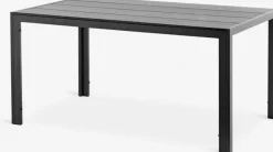 Tuintafel MADERUP B90xL150 zwart
