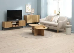 TV-meubel HEMDRUP 2 deuren eiken kleur