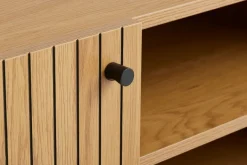 TV-meubel HEMDRUP 2 deuren eiken kleur