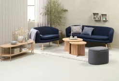 TV-meubel SNESLEV 1 schap eiken kleur