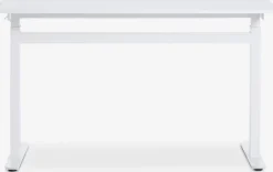 Verstelbaar bureau LUNDTOFT 70x130 wit