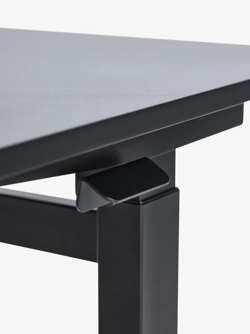 Verstelbaar bureau LUNDTOFT 70x130 zwart