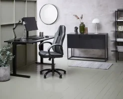 Verstelbaar bureau SVANEKE 80x160 zwart