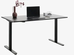 Verstelbaar bureau SVANEKE 80x160 zwart