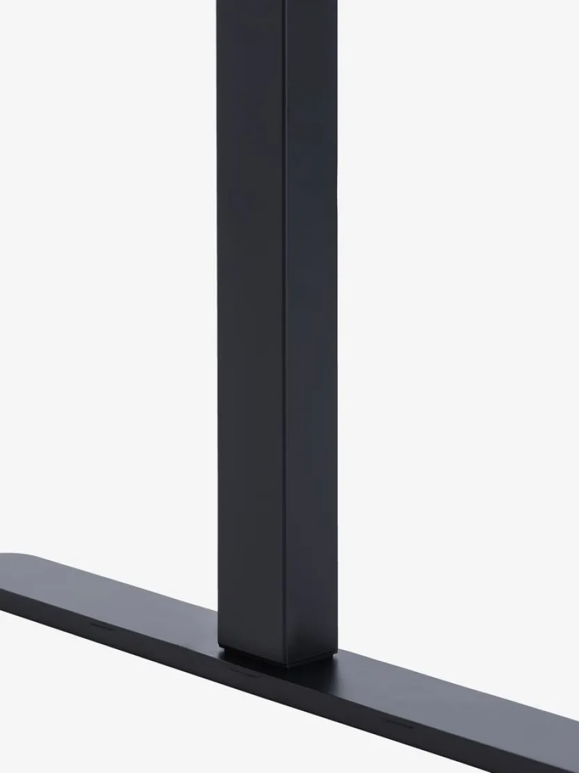 Verstelbaar bureau SVANEKE 70x140 eiken kleur/zwart