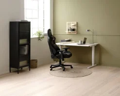 Vitrinekast HOPTRUP 1 deur zwart staal