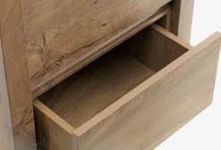 Vitrinekast VEDDE 2 deuren wild eiken