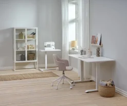 Vitrinekast VIRUM 2 deuren wit