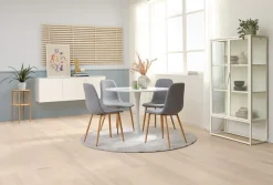 Vitrinekast VIRUM 2 deuren wit