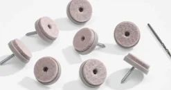 Vloerbeschermer EGET met schroeven 8 stuks