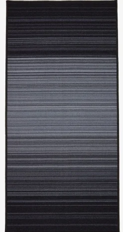 Vloerkleed GULVEIS 67x140 donkergrijs