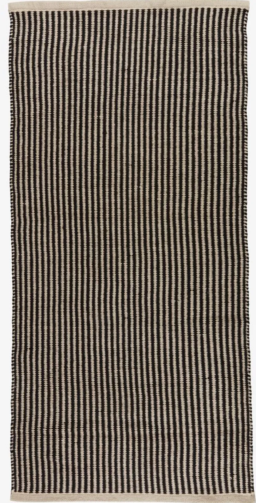 Vloerkleed HOSTA 65x140 zwart/beige